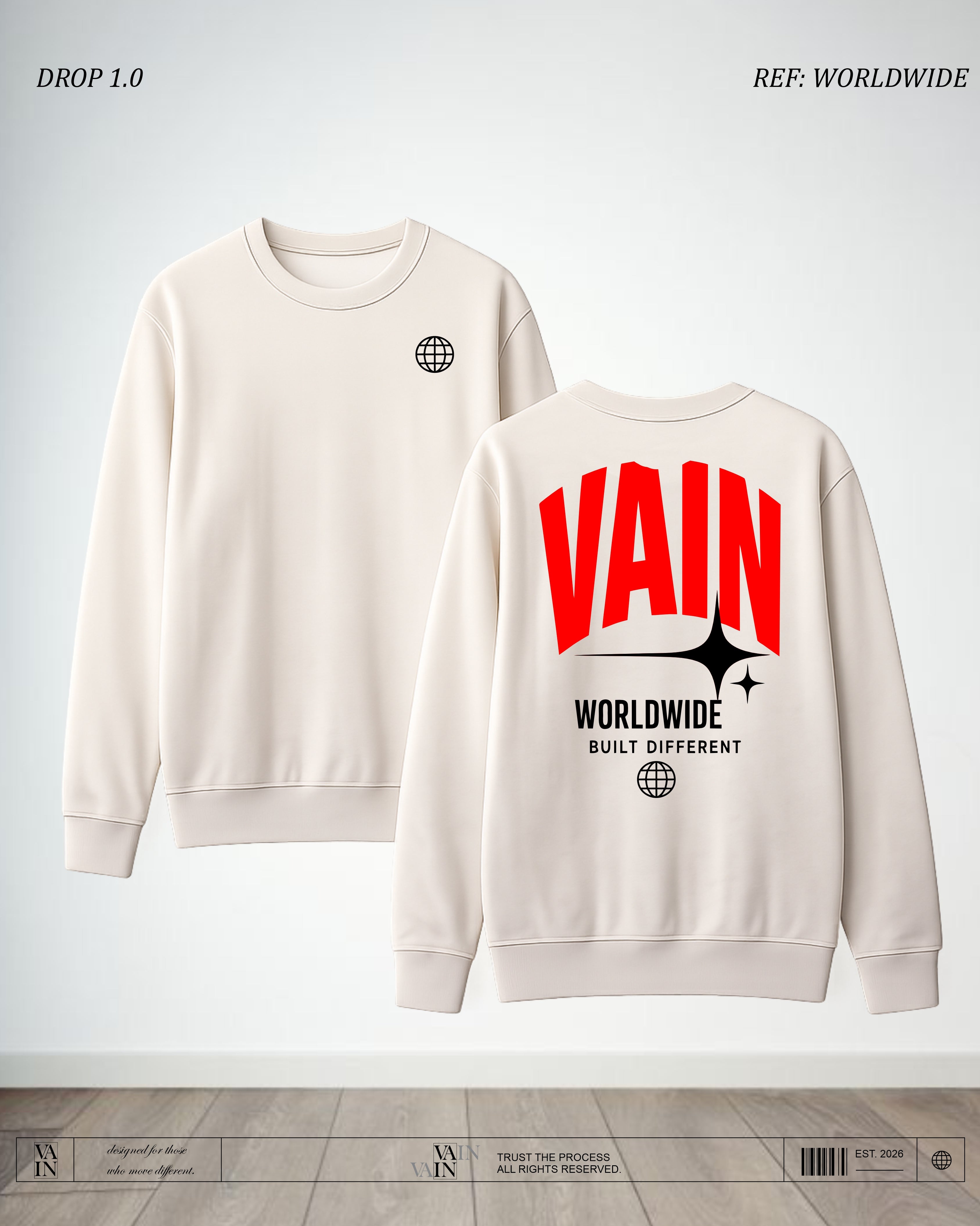 WORLDWIDE Buzo — Marfil