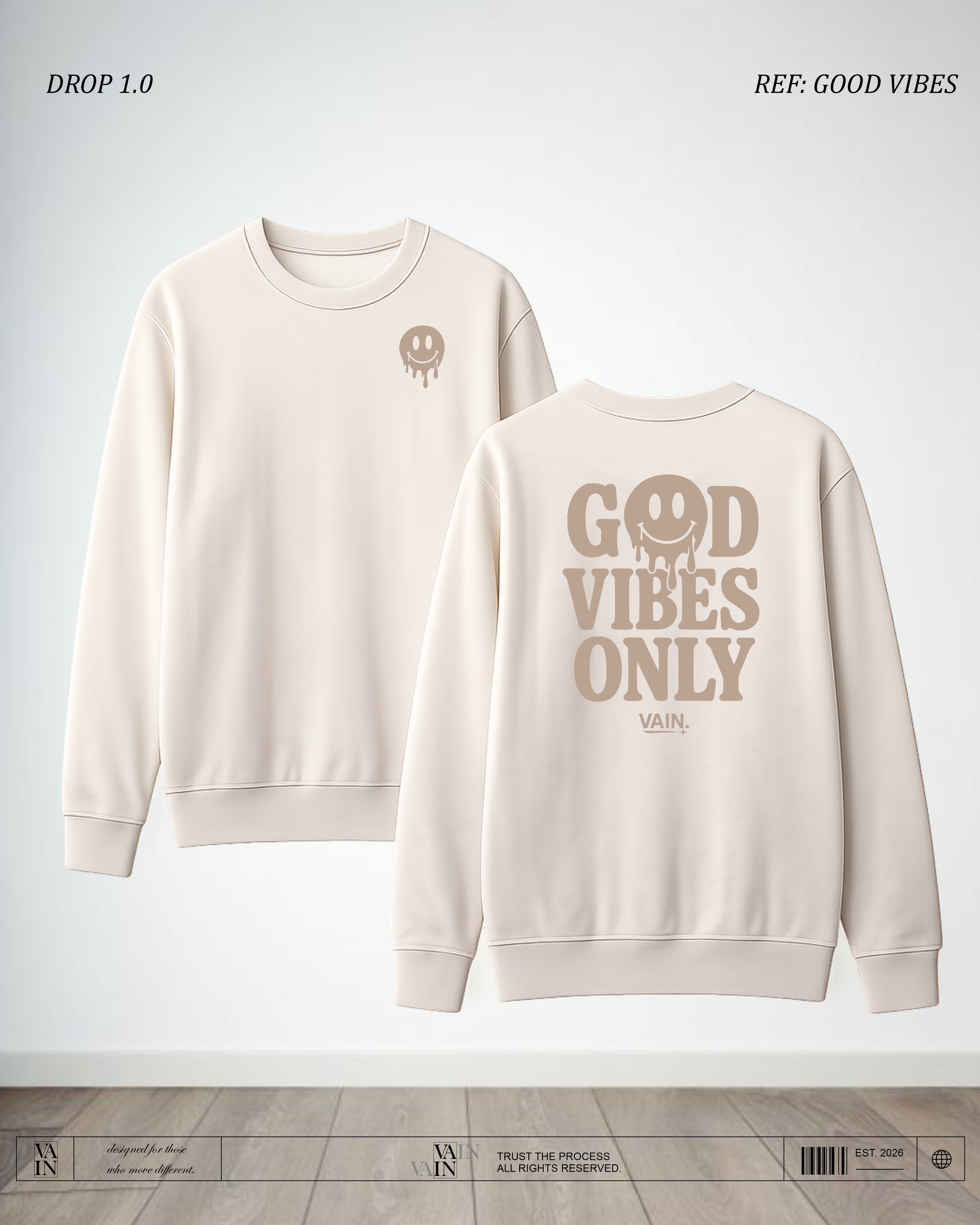 VIBES Buzo — Marfil