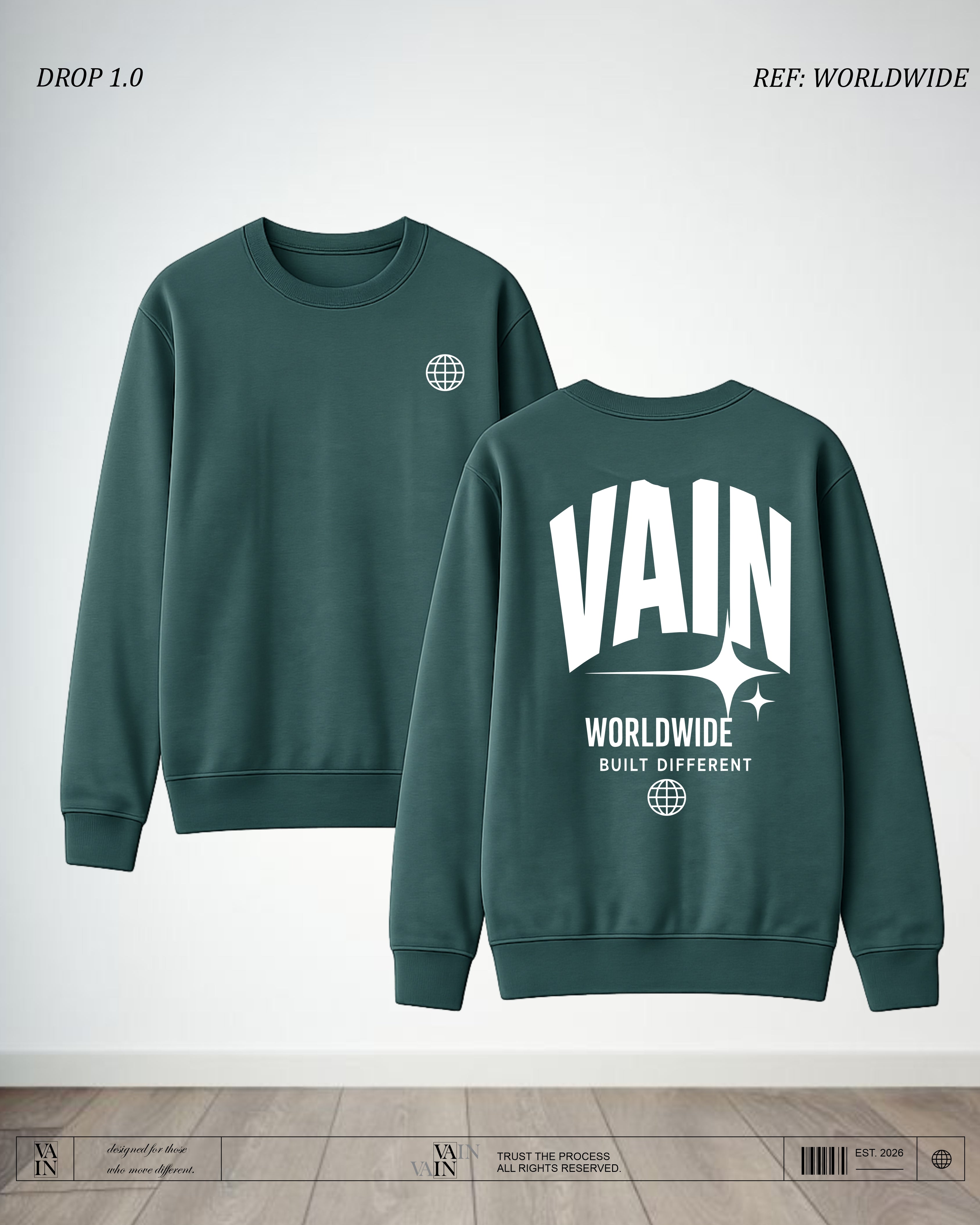 WORLDWIDE Buzo — Verde