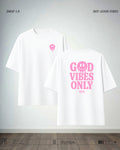 VIBES Camiseta — Blanco
