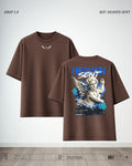 HEAVEN SENT Camiseta — Café oscuro