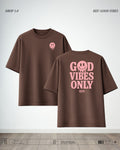 VIBES Camiseta — Café oscuro