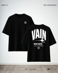 WORLDWIDE Camiseta — Negro