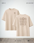 VIBES Camiseta — Nude